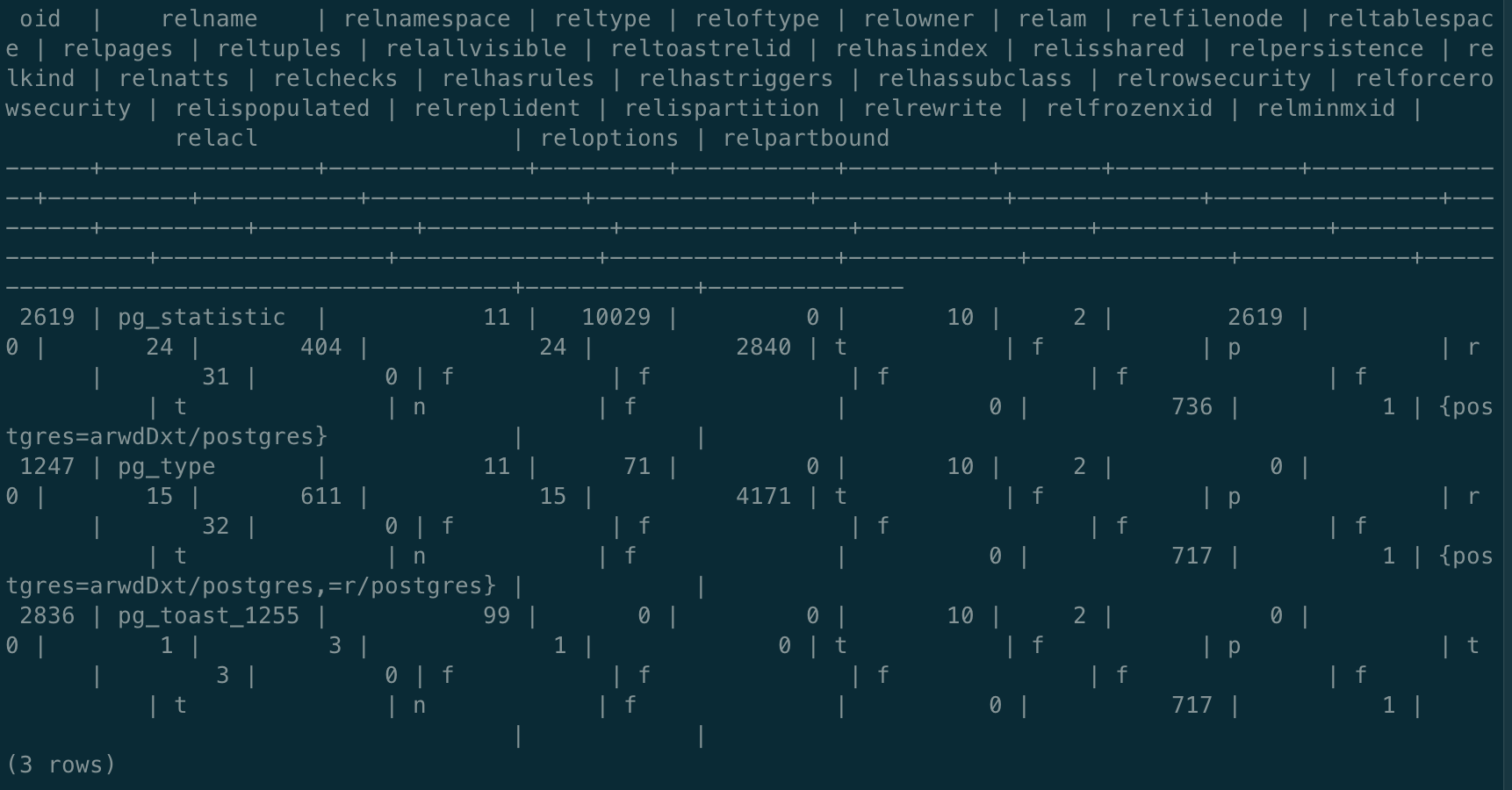 psql ugly output
